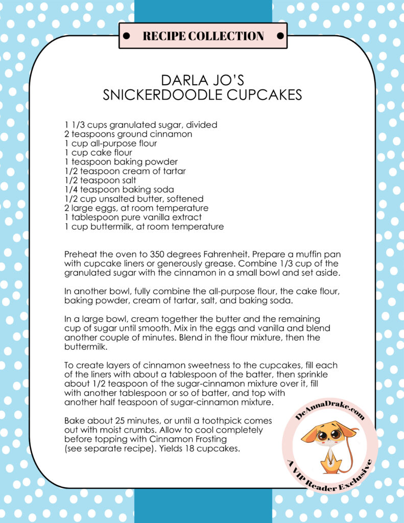 Darla Jo's Snickerdoodle cookie recipe