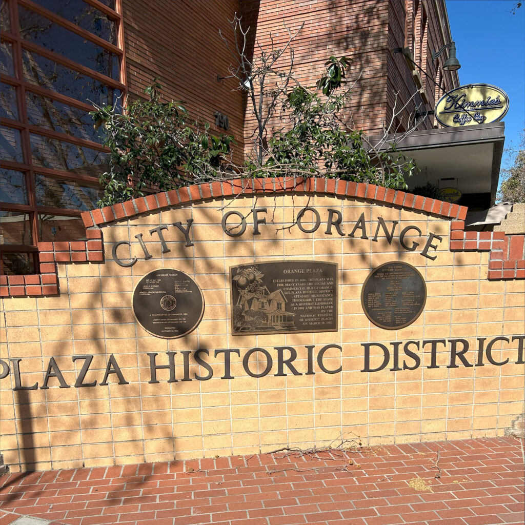 Photo of City of Orange Plaza Historic District