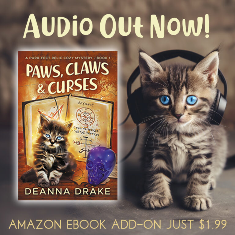 ANNOUNCEMENT: Paws, Claws, and Curses Audiobook Out Now!