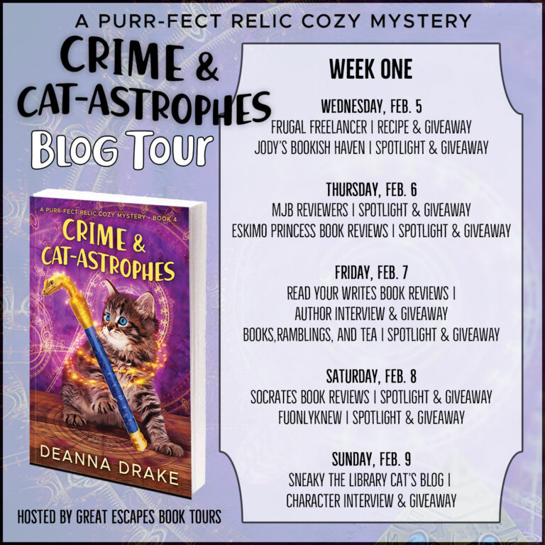 WEEK ONE: Crime and Cat-astrophes Blog Tour