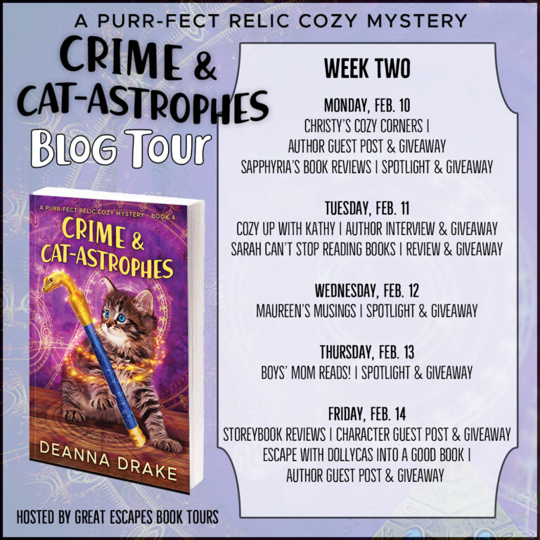 WEEK TWO: Crime and Cat-astrophes Blog Tour