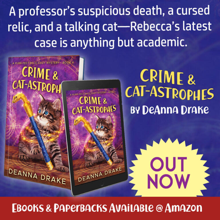 NEW RELEASE: Crime and Cat-astrophes is here!