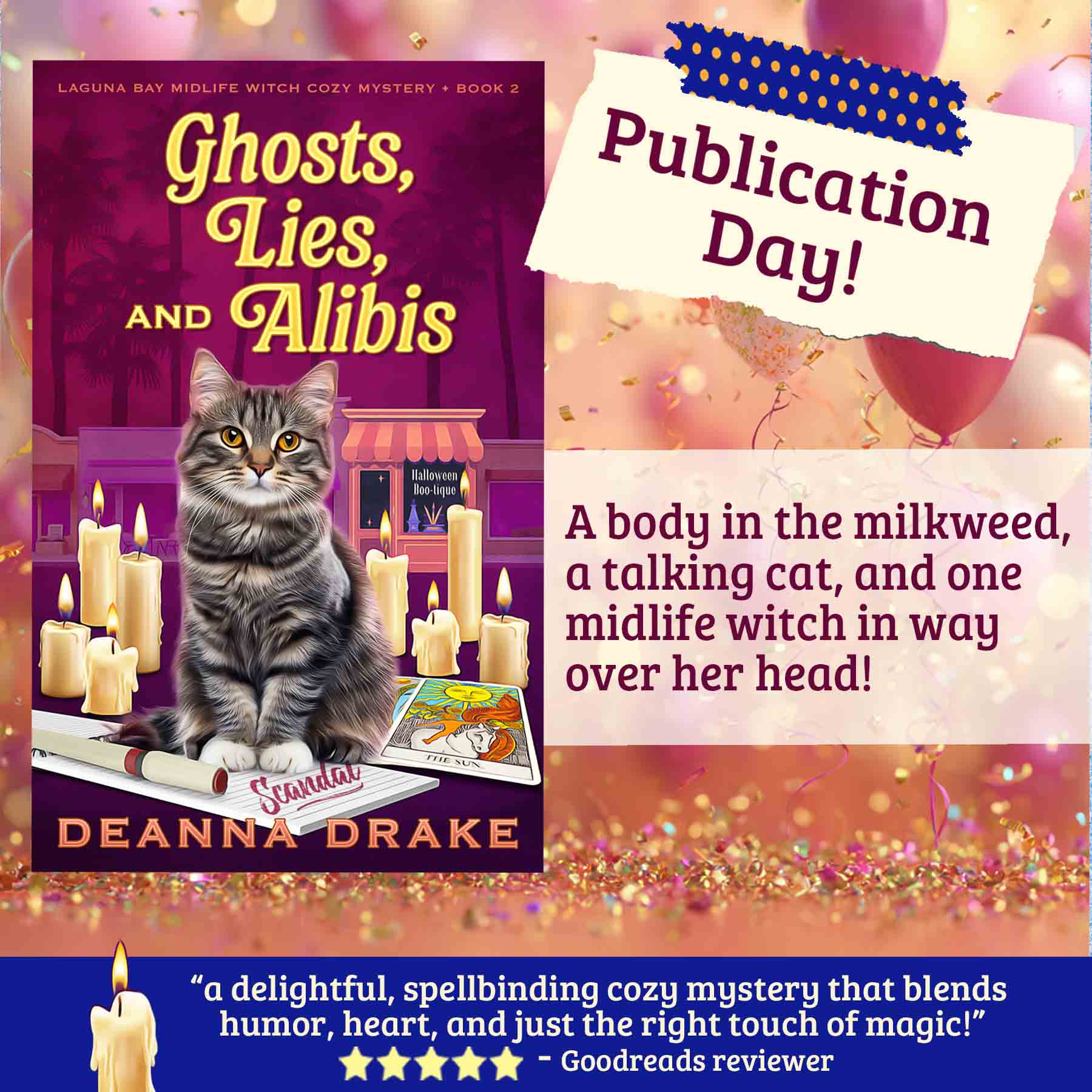 NEW RELEASE: Ghosts, Lies, and Alibis is here!